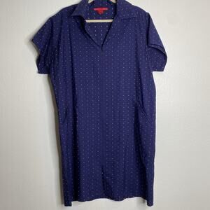 Shamask Sheath Dress Size 3/L‎ Polka Dot